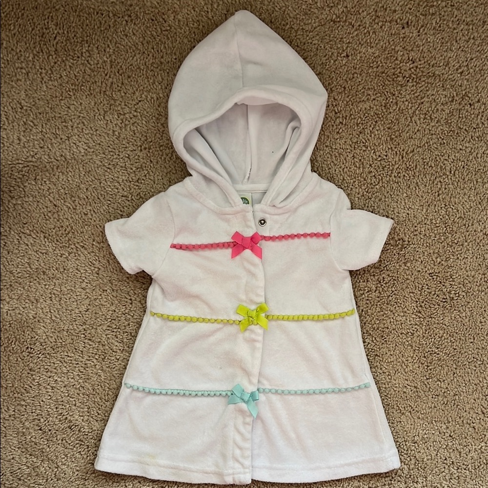 12 Month Little Me Cover Up. Gently used.